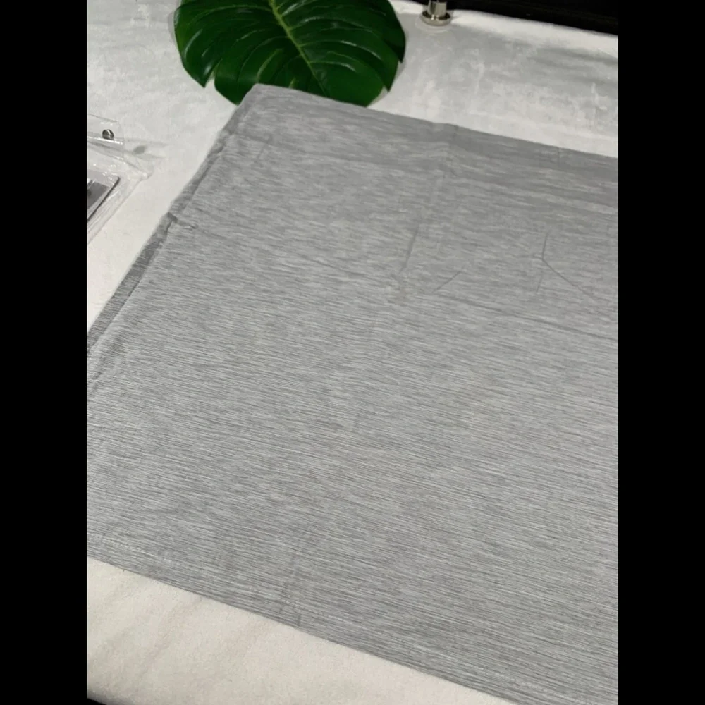 NIB Hotel Collection 525 Yarn Dyed (1)‎ Standard Sham Pillow Case Ash